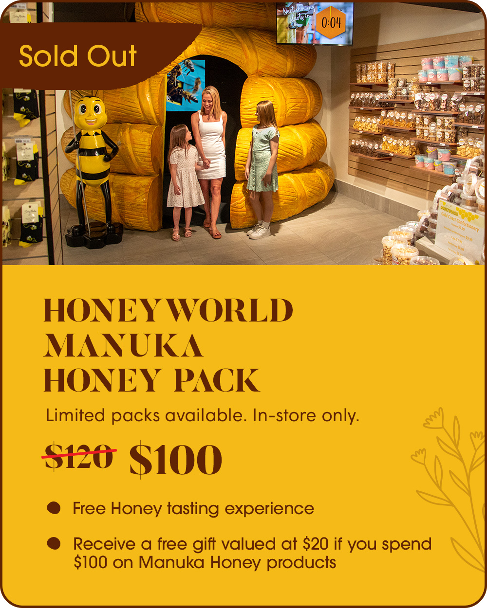 Sold Out LoveGC Deal - Honeyworld